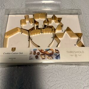 Threshold Gold Hanukkah Cookie Cutter Set
